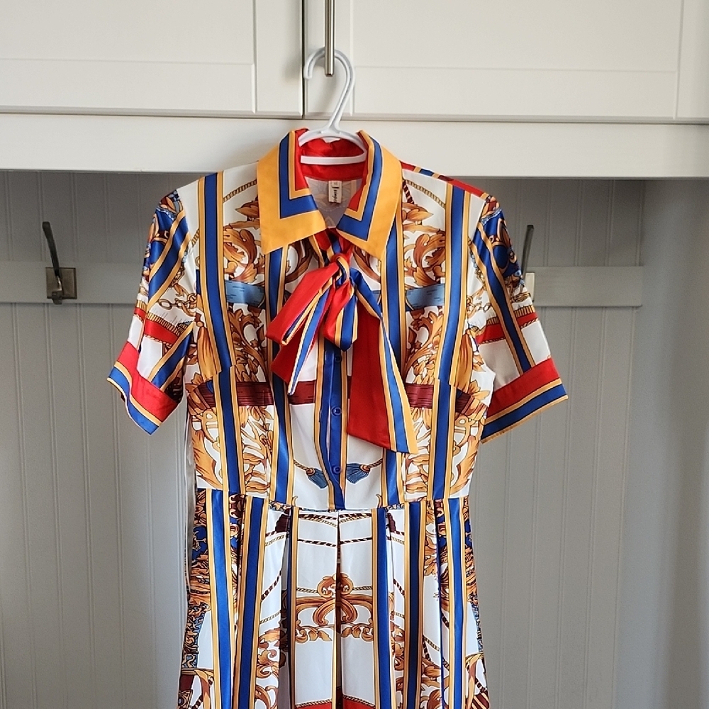 SHEIN Multicolor Striped Dress